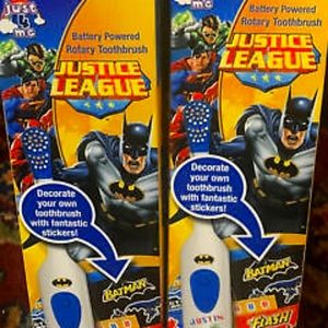 Justice League Battery Powered Rotary Toothbrush ~Soft~